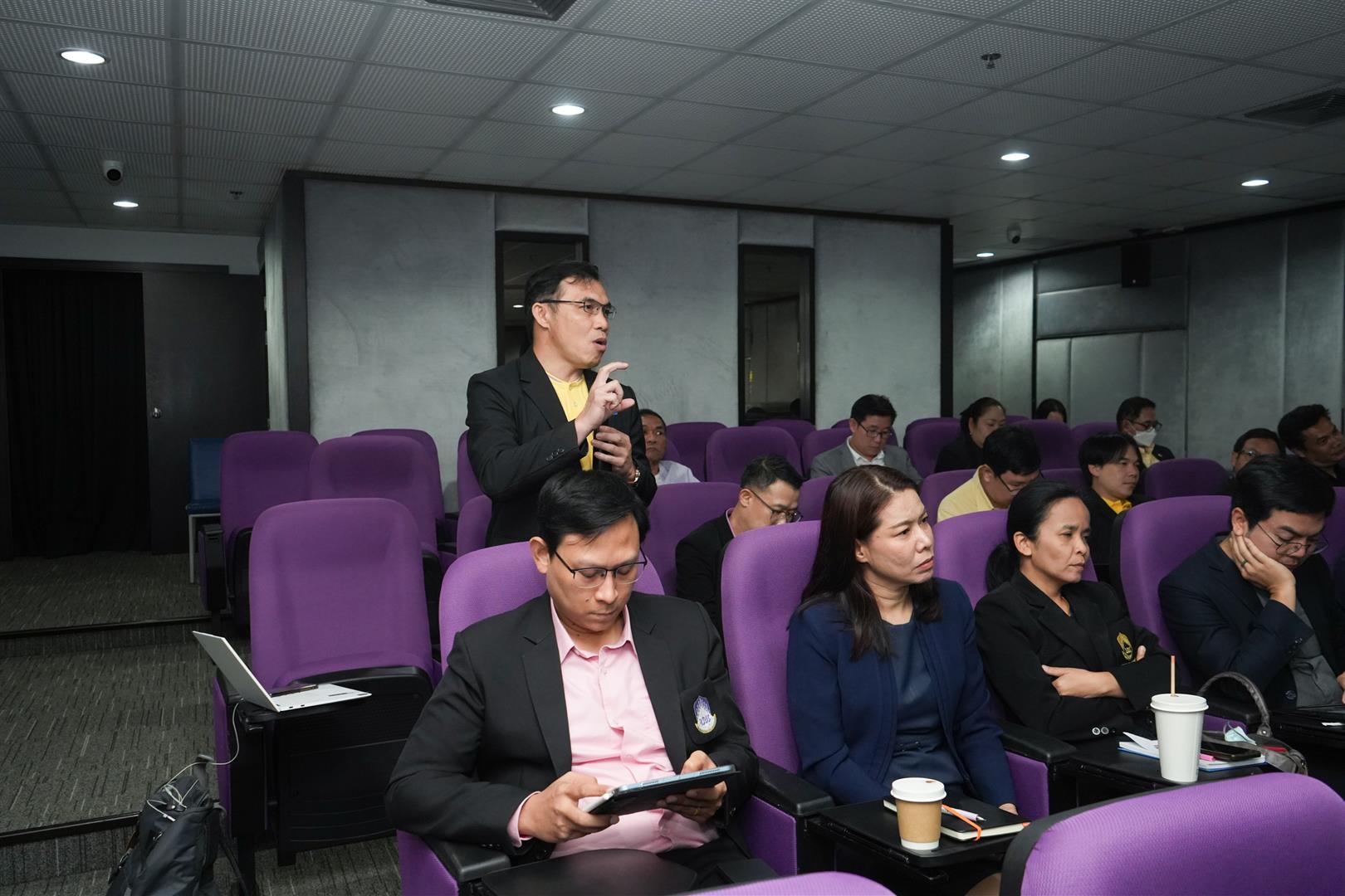 Senior executives attending the UP Carbon Neutrality training session