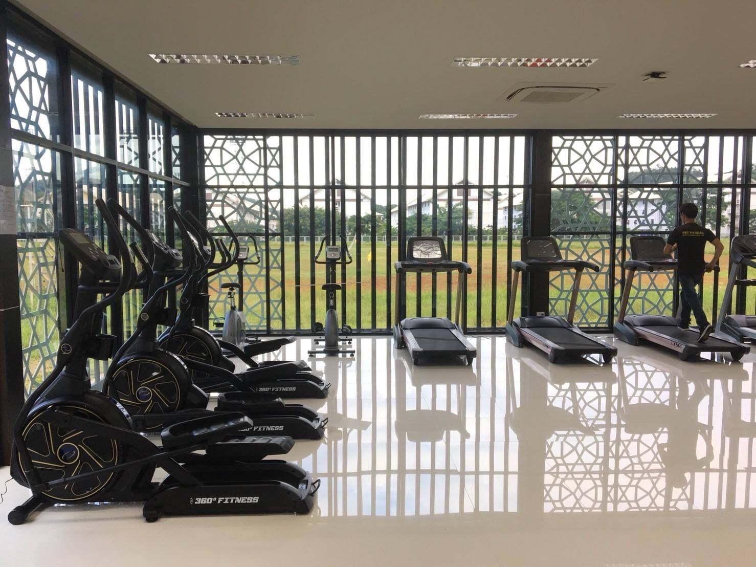 Fitness center at University of Phayao