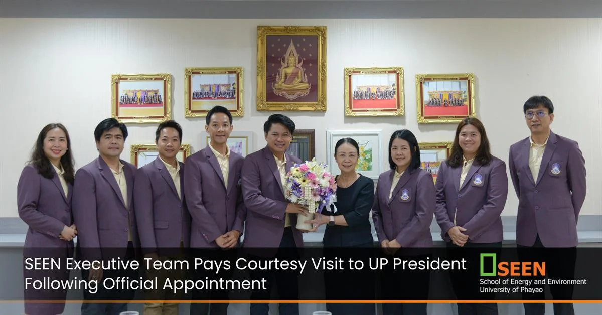 SEEN Executive Team Pays Courtesy Visit to UP President Following Official Appointment