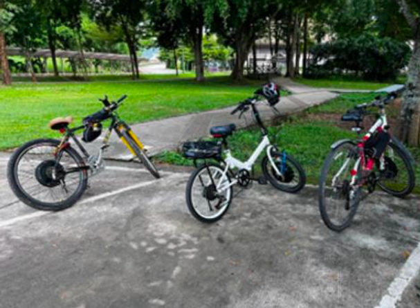 Bicycles on campus
