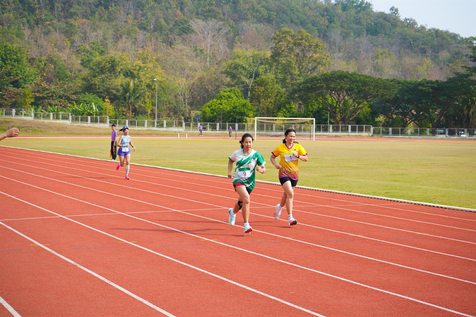 Running track at University of Phayao