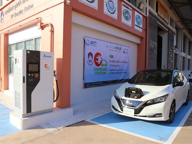 Electric vehicle charging station
