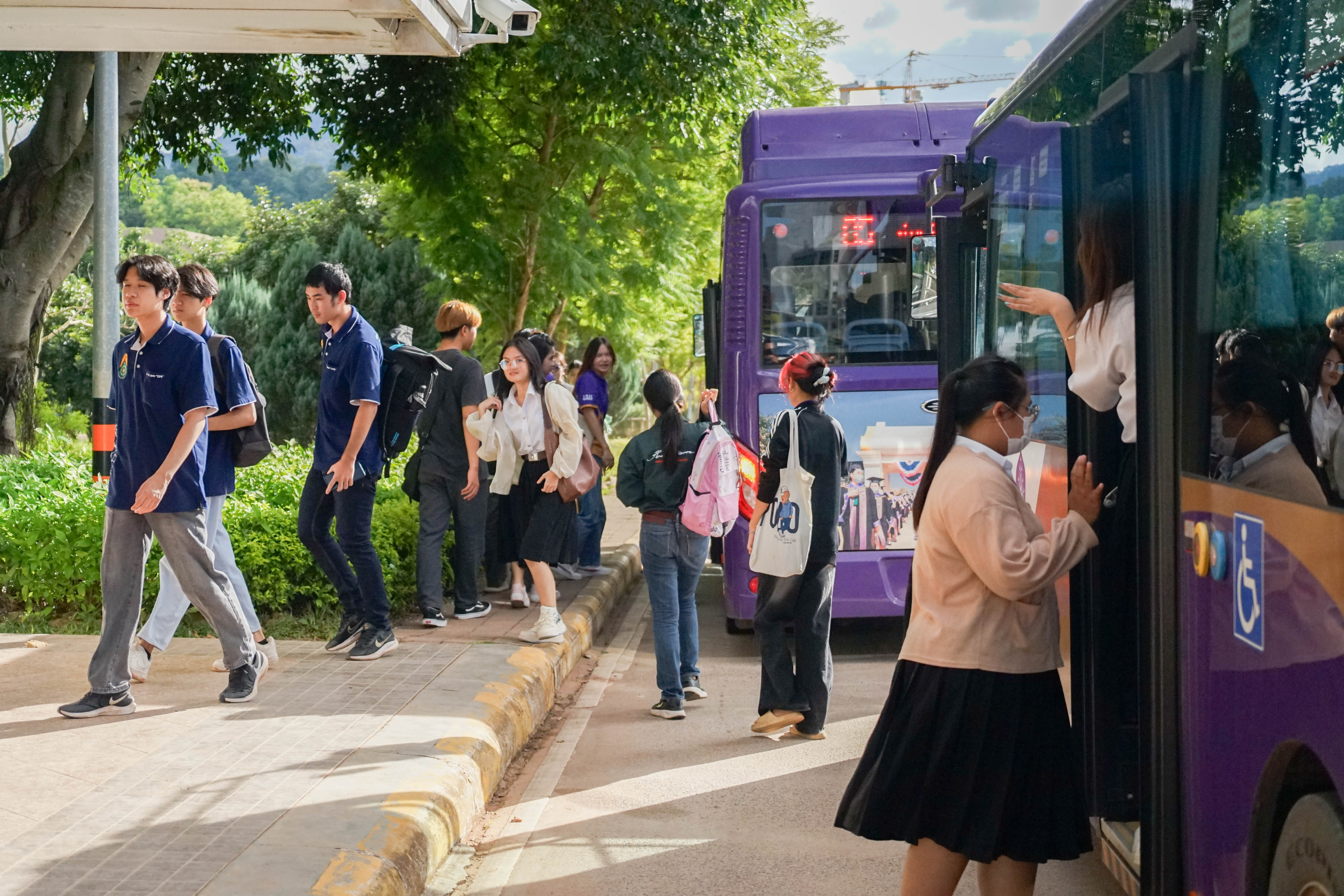 Shuttle Services Electric buses