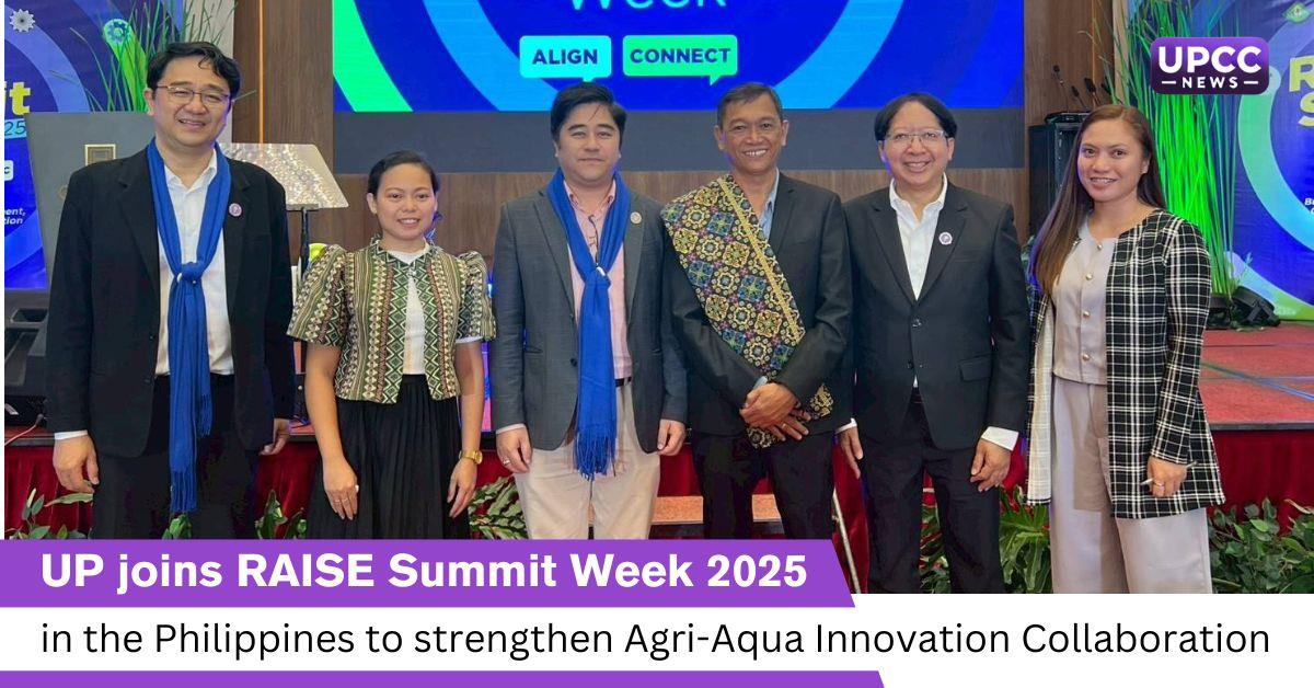University of Phayao delegation at RAISE Summit Week 2025, Philippines