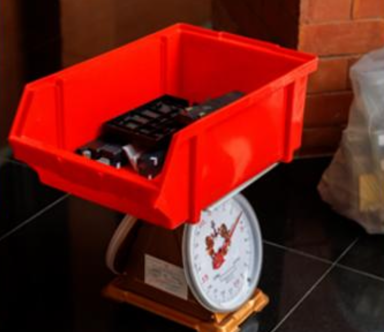 E-waste donation collection box at University of Phayao