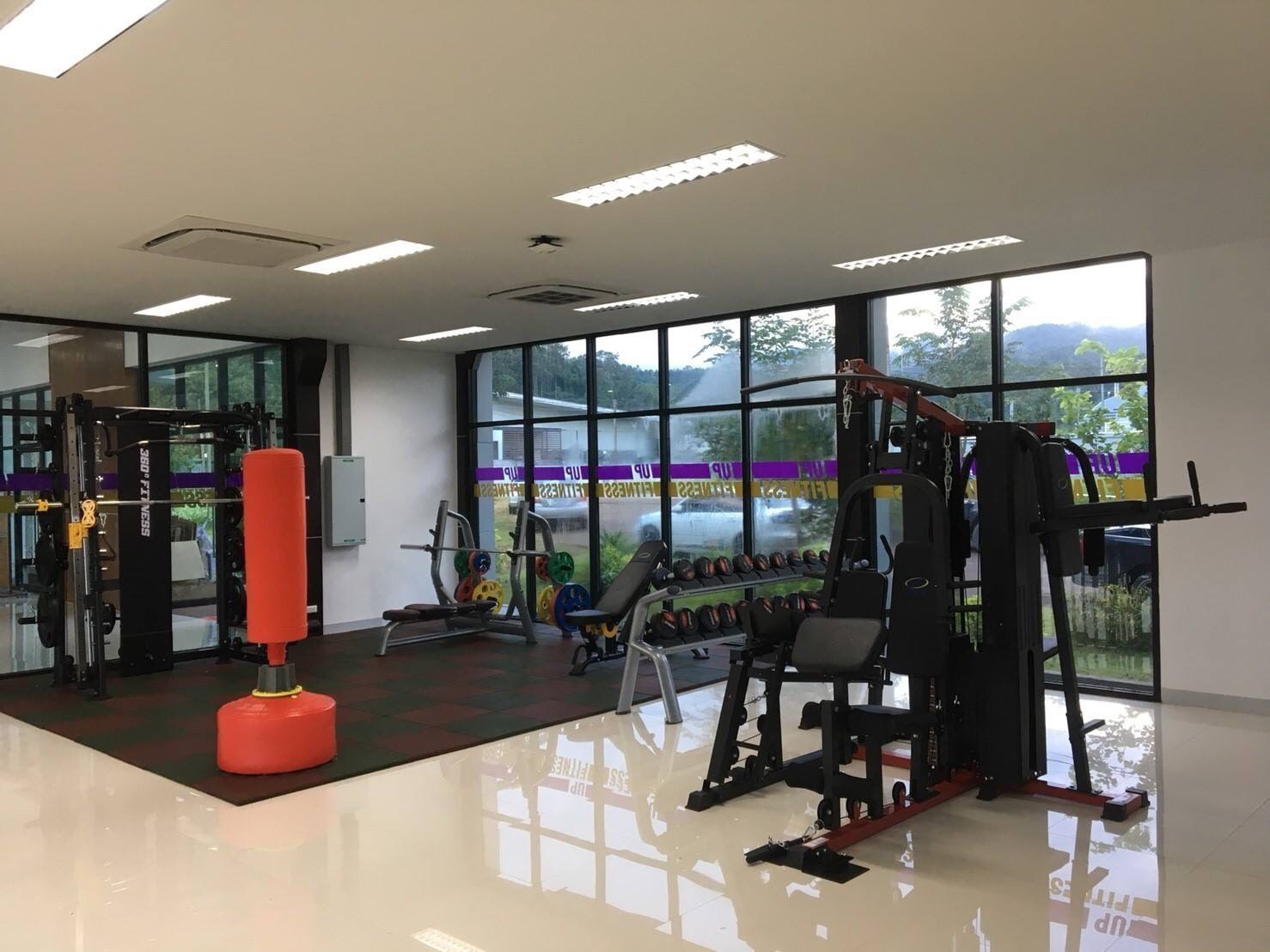 Fitness center at University of Phayao