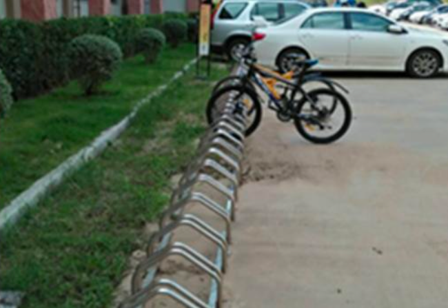 Bicycles on campus