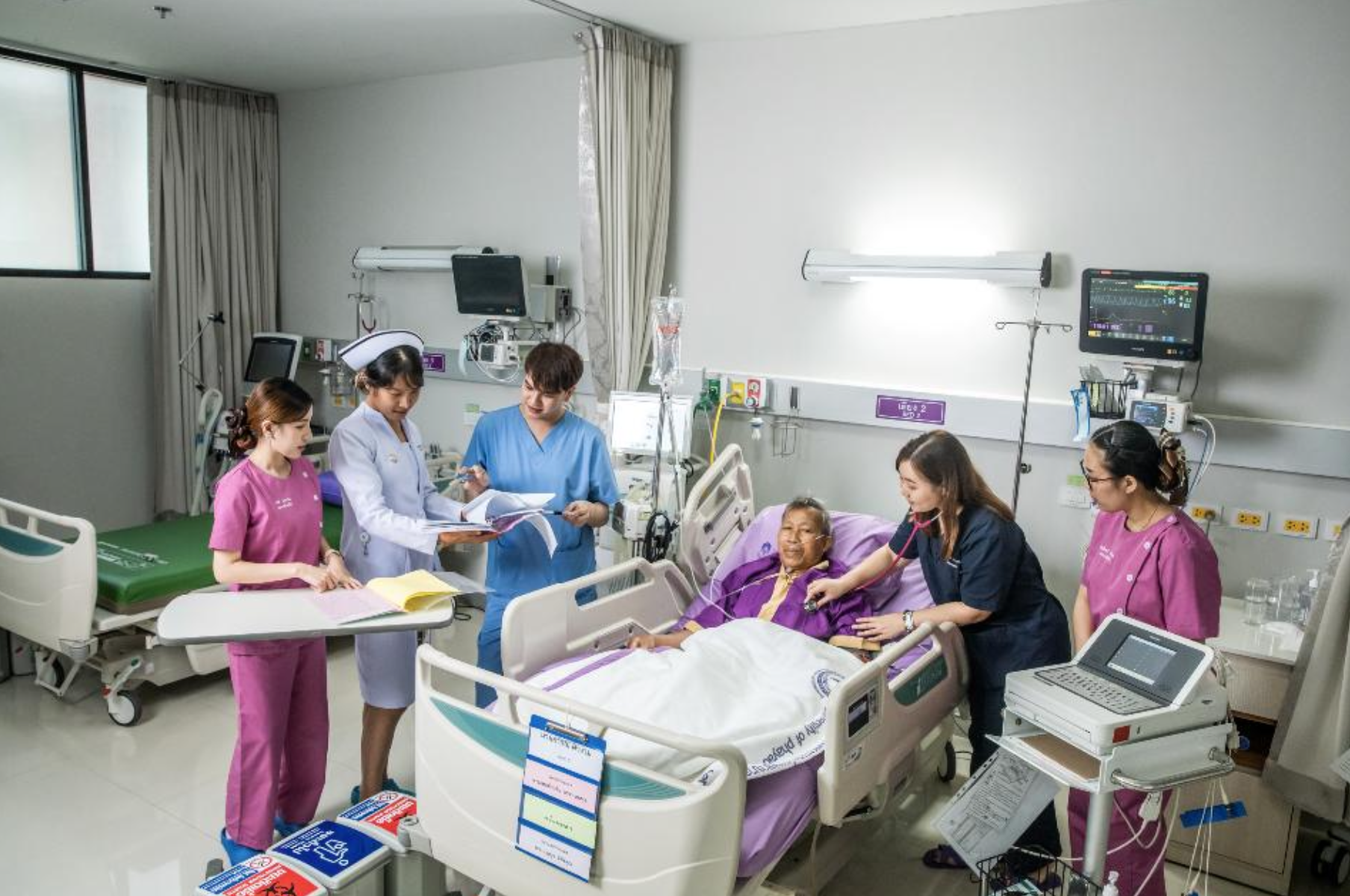 Ward at University of Phayao hospital
