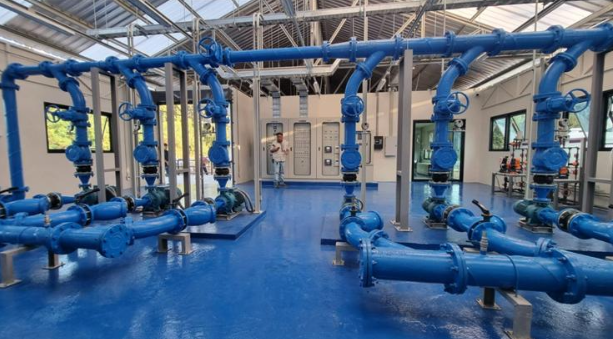 Water production plant of the University of Phayao
