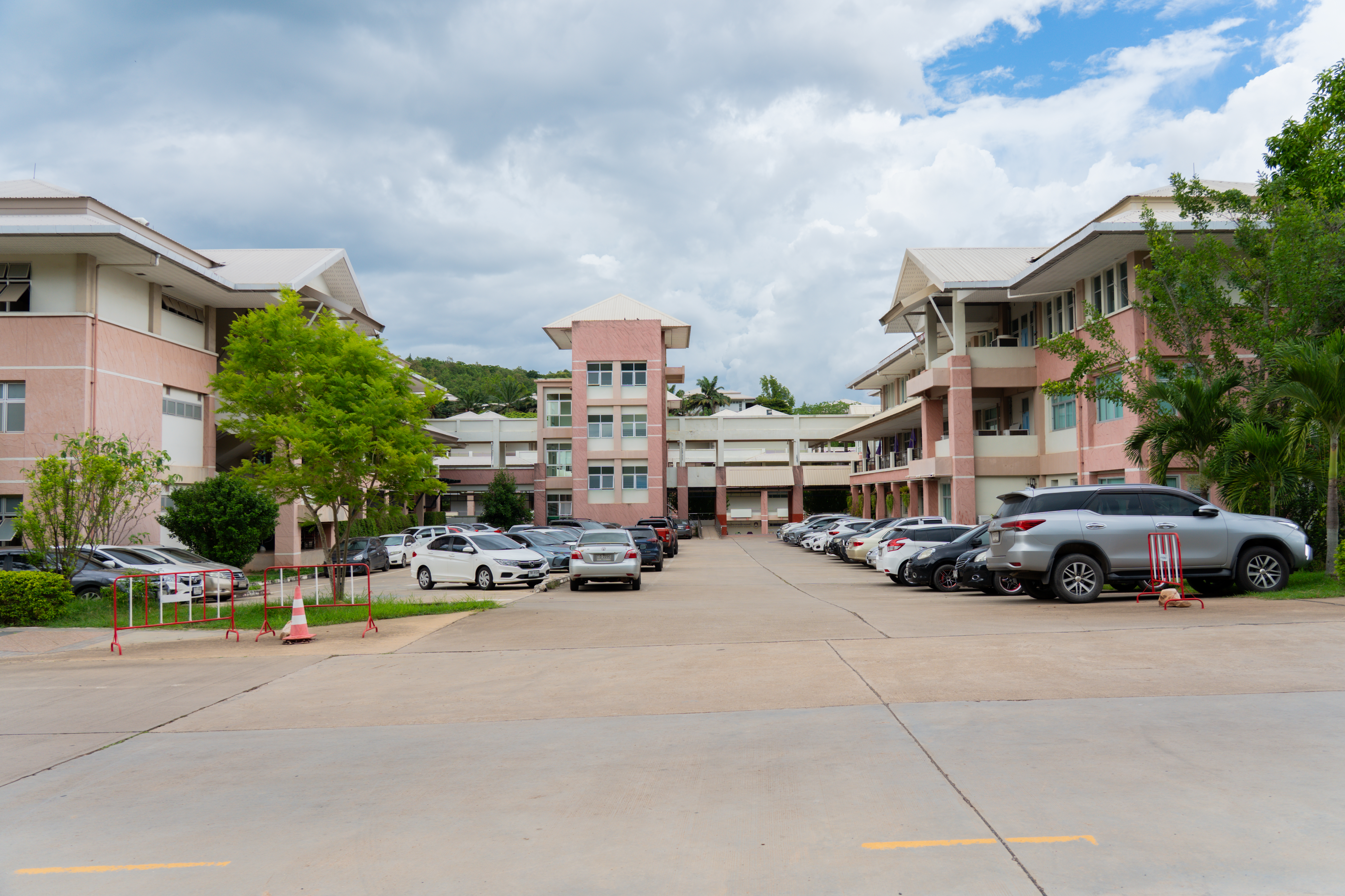 Parking Area to Total Campus Area