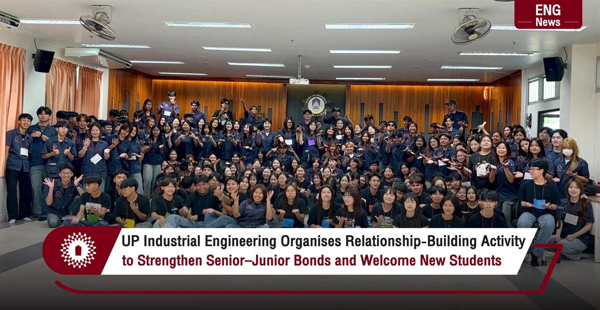 UP Industrial Engineering Organises Relationship-Building Activityto Strengthen Senior–Junior Bonds and Welcome New Students