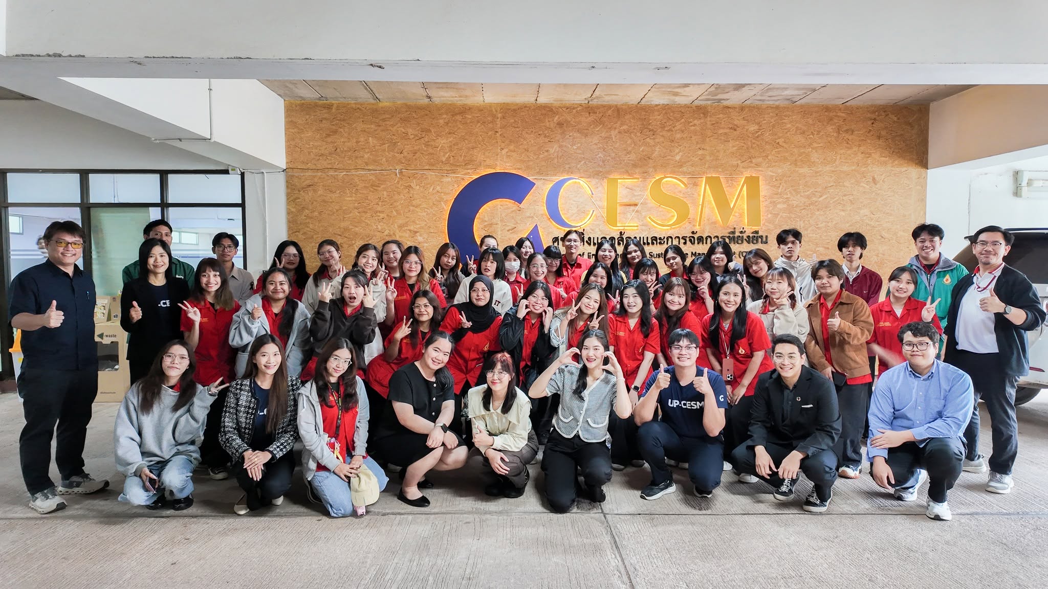 Committee members for Physical and Environmental Development, University of Phayao