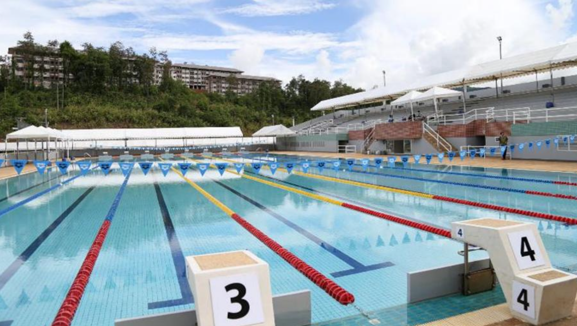 Swimming pool at University of Phayao