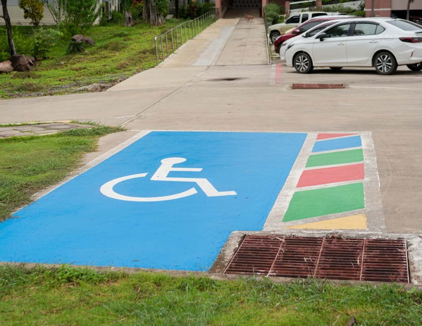 Parking for the disabled